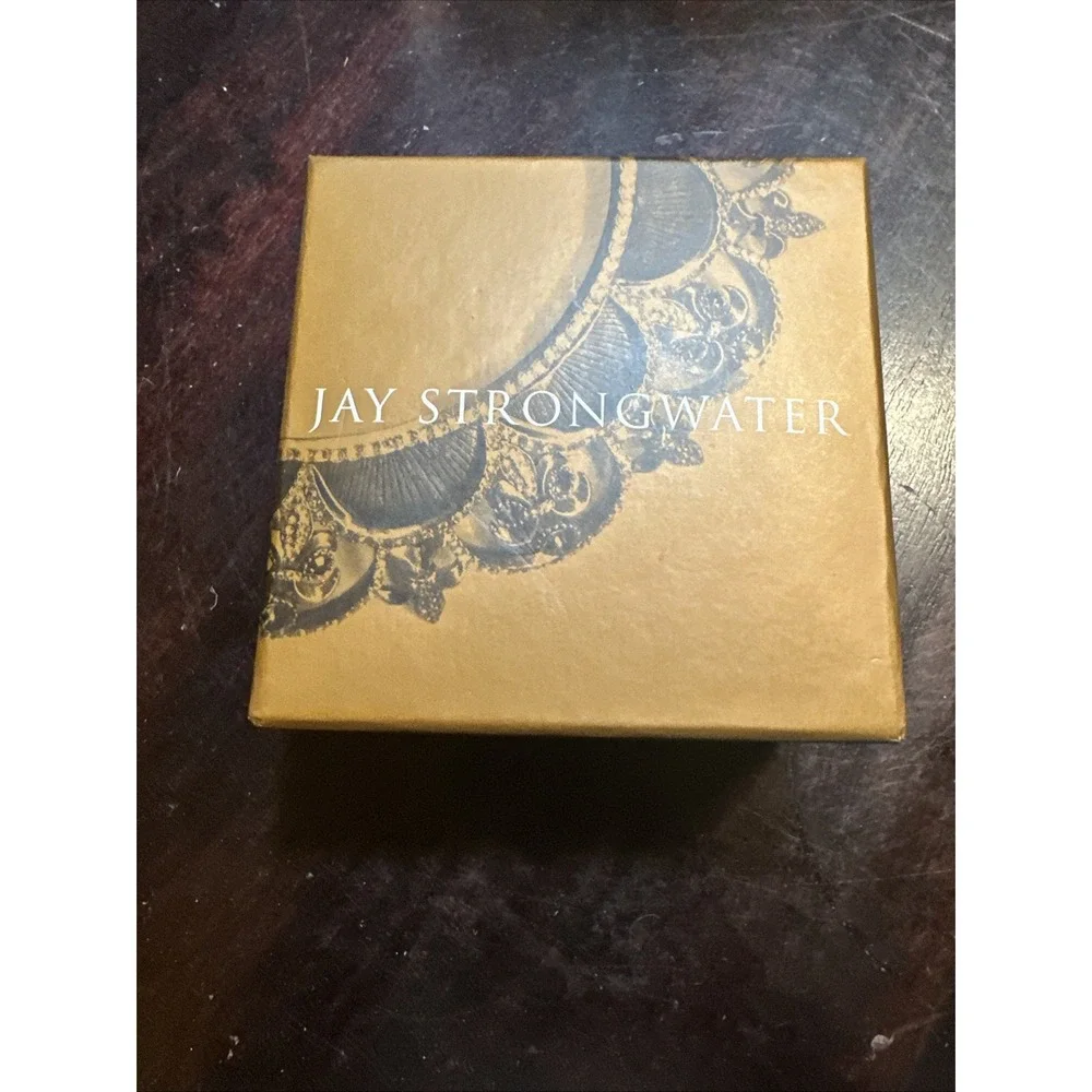 Jay Strongwater Round Frame  Animal Print  Swarovski Crystal 3